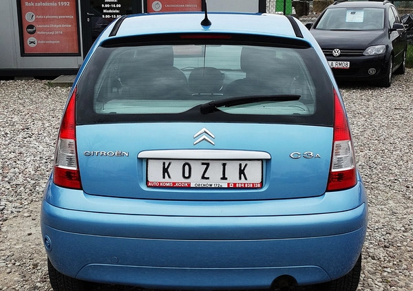 Citroen C3 cena 15999 przebieg: 154661, rok produkcji 2008 z Hrubieszów małe 596